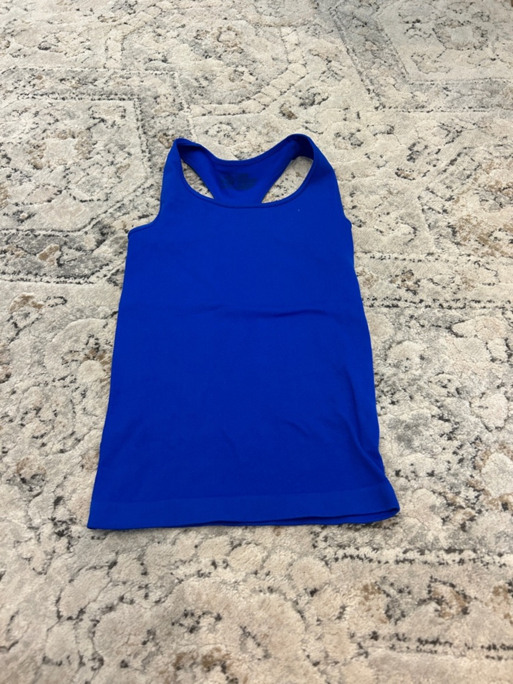 Amazon Kids Royal Blue Racerback Tank Top